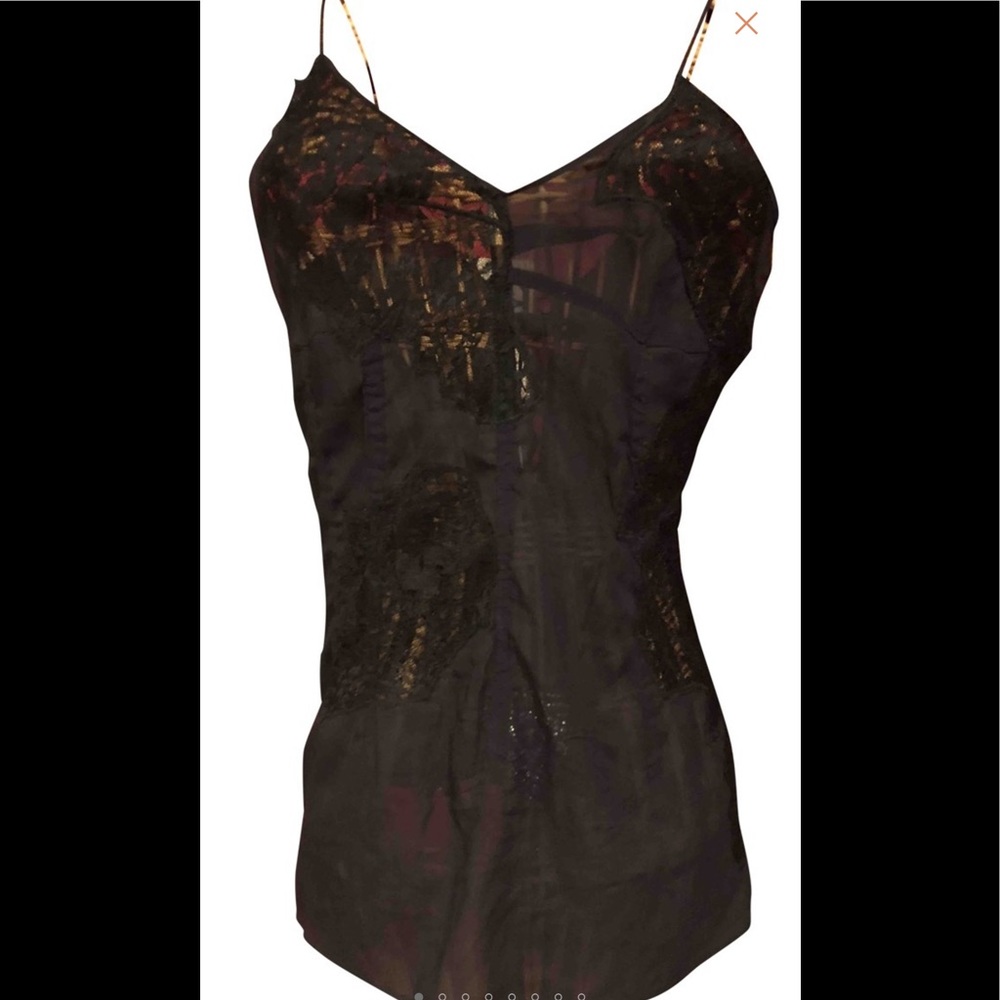SOLD 🎈Dolce&Gabbana silk corset camisole